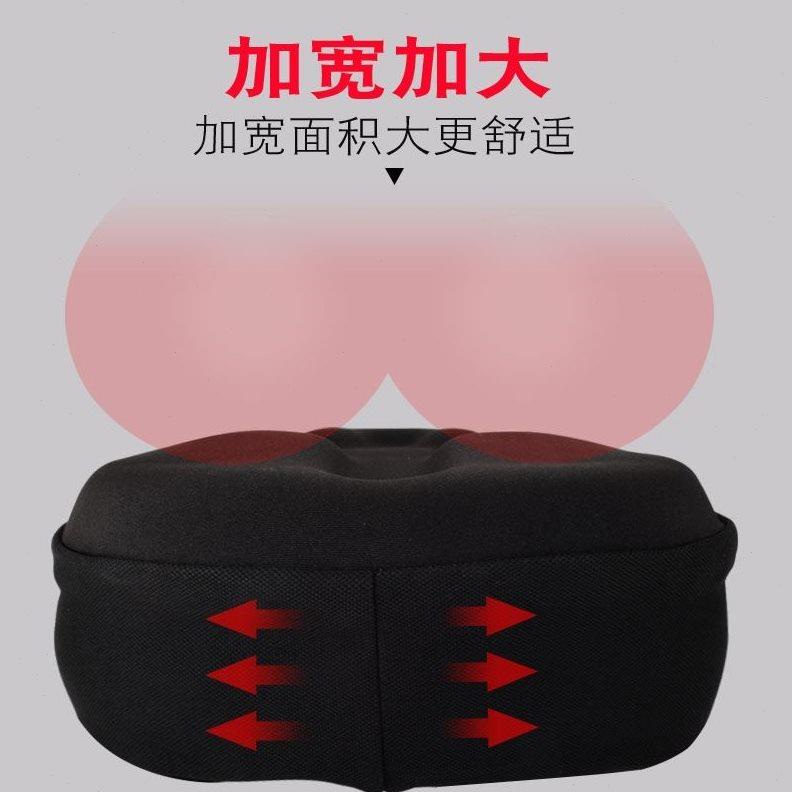 电动自行车座垫套柔软舒适加厚海绵共享折叠车动感单车硅胶坐垫套