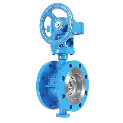 304316L不锈钢涡轮硬密封法兰蝶阀D343W-16P铸钢硬密封法兰蝶阀80