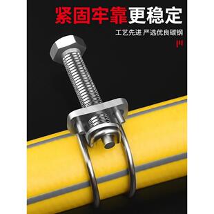 不锈钢卡箍喉箍水管卡子强力抱箍钢丝卡扣软管固定器锁紧水管管夹