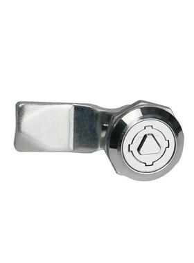 替代怡合达XAS35安全型圆柱锁 圆锁头圆形电柜机械门锁三角转舌锁