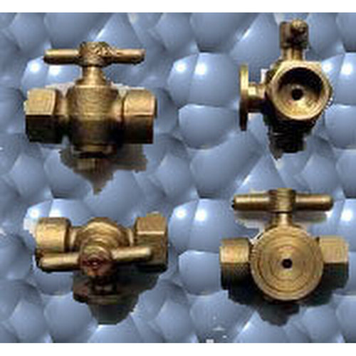 。铜压力表三通旋塞 压力表接头 铜球阀 压力表开关