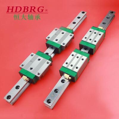 滚柱直线导轨滑块RGH25CA重载型RGW30CC滑轨35HA四方45HC法兰加长