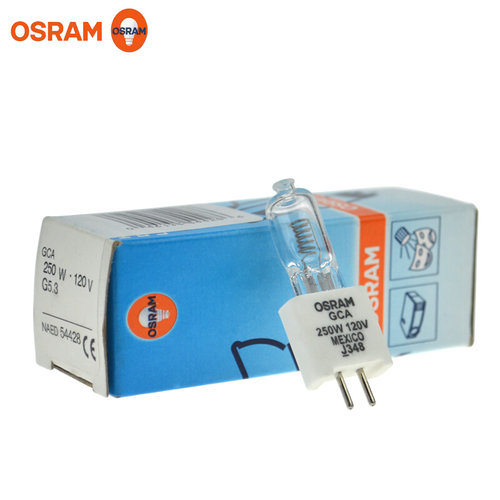 。GCA 120V250W摄影机灯泡 OSRAM 欧司朗 NAED 54428影视投影仪灯