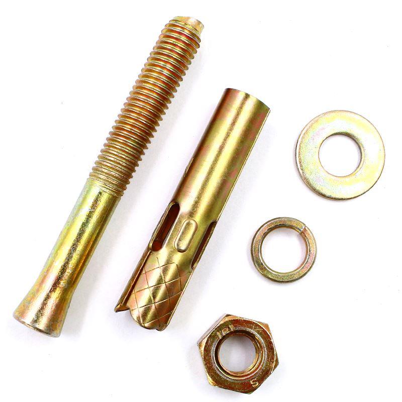 m6m8m10m12m14m16铁拉爆膨胀螺丝膨胀螺栓爆炸螺丝镀锌膨胀钉加长