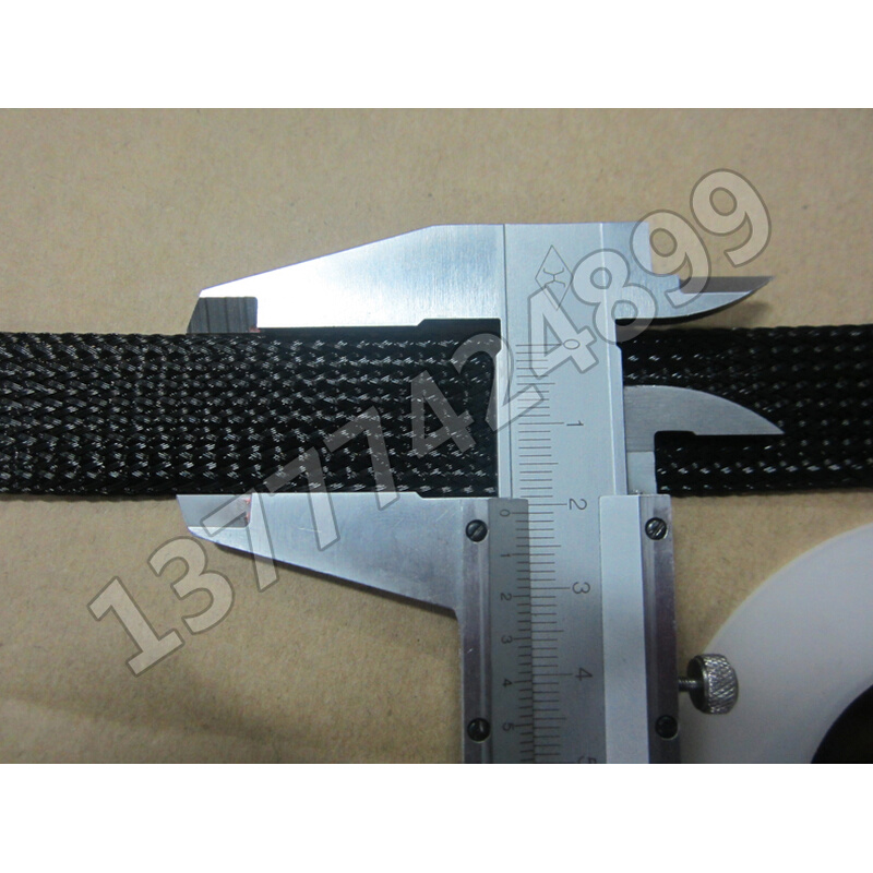 。PET-20mm塑料伸缩管 黑色尼龙编织网套 避震网纹套管