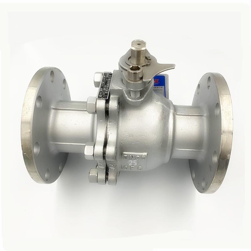 304不锈钢法兰球阀Q41F-PN25高压不锈钢阀门DN25 40 50 65 80 100