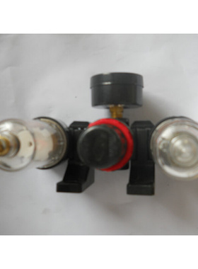 。气源三联件AC2000/空气过滤器AF2000+减压阀AR2000+油雾器AL200