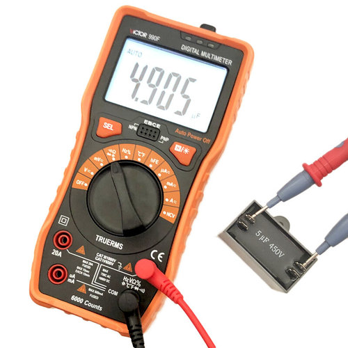 。胜利VC990D/F数字万用表自动量程多功能电工维修数显万能表