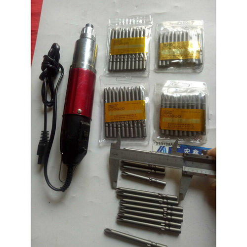 。厂家直销-801电批头4C电动螺丝刀起子头 加长80 60mm十字精品批