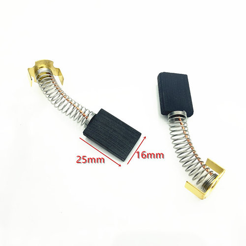 。D374N高碳石墨碳刷 5*16*24 直流电机伺服马达弹簧电刷5&times;