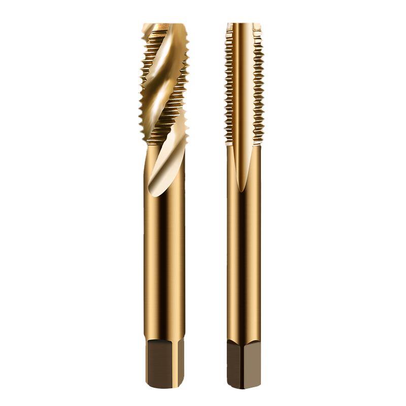 M35镀钛含钴丝锥螺旋攻丝不锈钢专用机用丝锥先端丝攻m3m4m5m6m8