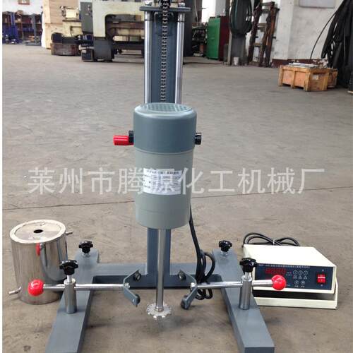 SDF400W/1100W高速研磨分散机涂料实验室搅拌砂磨研磨机变频分散
