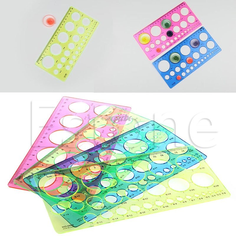 极速Quilling Ruler Template Tool Kit Circle Size Origami Pap