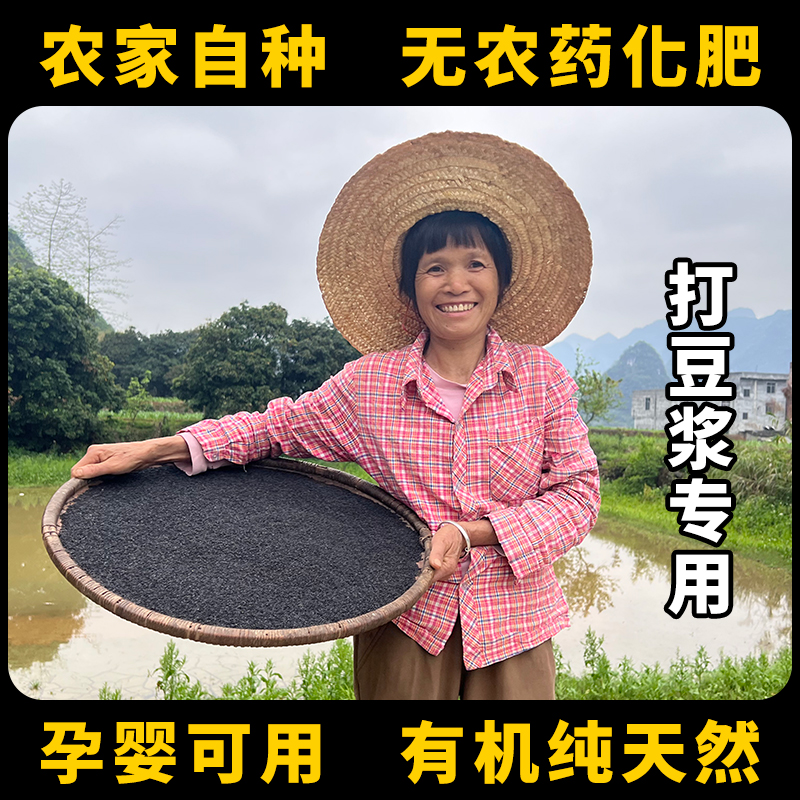 韦小果黑芝麻天然有机农家自种