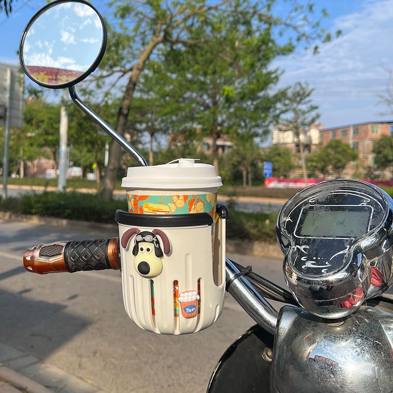 电动车水杯架360°旋转卡