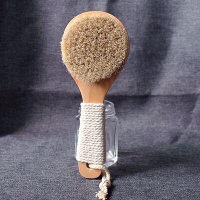 猪鬃毛沐浴刷搓泥神器男女士长柄搓背刷干刷儿童洗澡身体刷