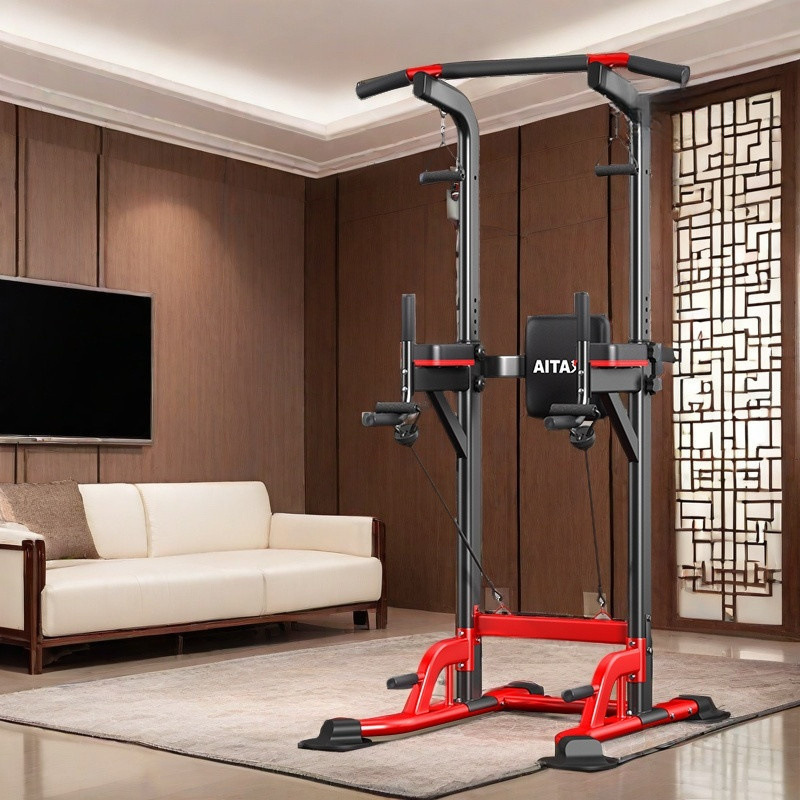 居家单杠家用室内引体向上器单杆落地吊杠家庭健身器材免打孔