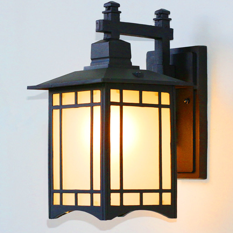 户外壁灯过道阳台复古别墅大门防水楼梯走廊室外墙壁庭院墙灯夷陵