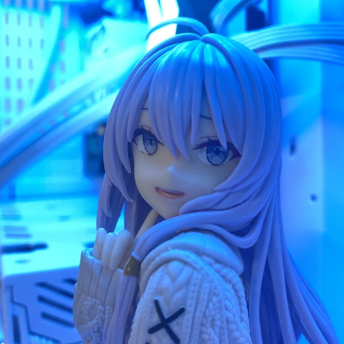 机箱摆件魔女之旅伊蕾娜手办坐姿毛衣连衣裙蕾娜回头美少女摆件