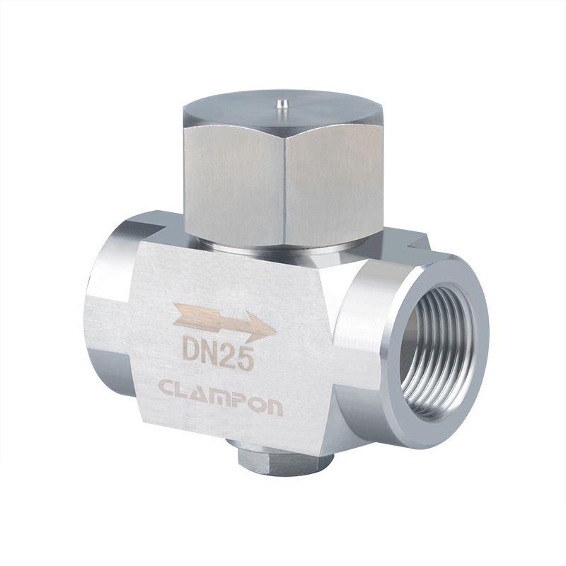 CS19H-16P不锈钢圆盘式内螺纹疏水阀 丝扣蒸汽疏水阀器DN15 20 25