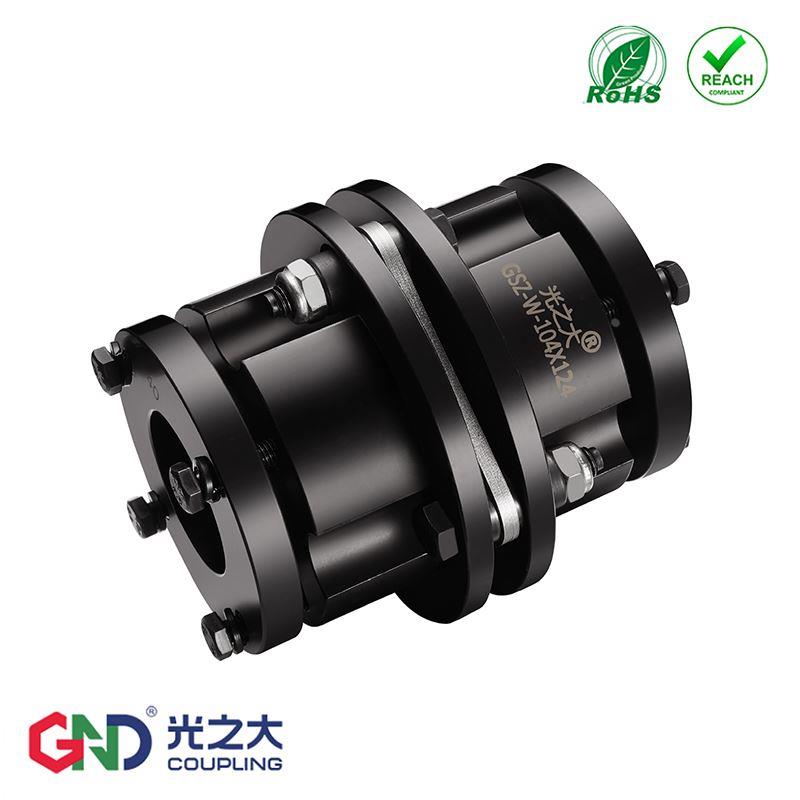 光之大GSZ-W 45钢单膜片胀套联轴器 步进马达伺服电机大扭矩连轴