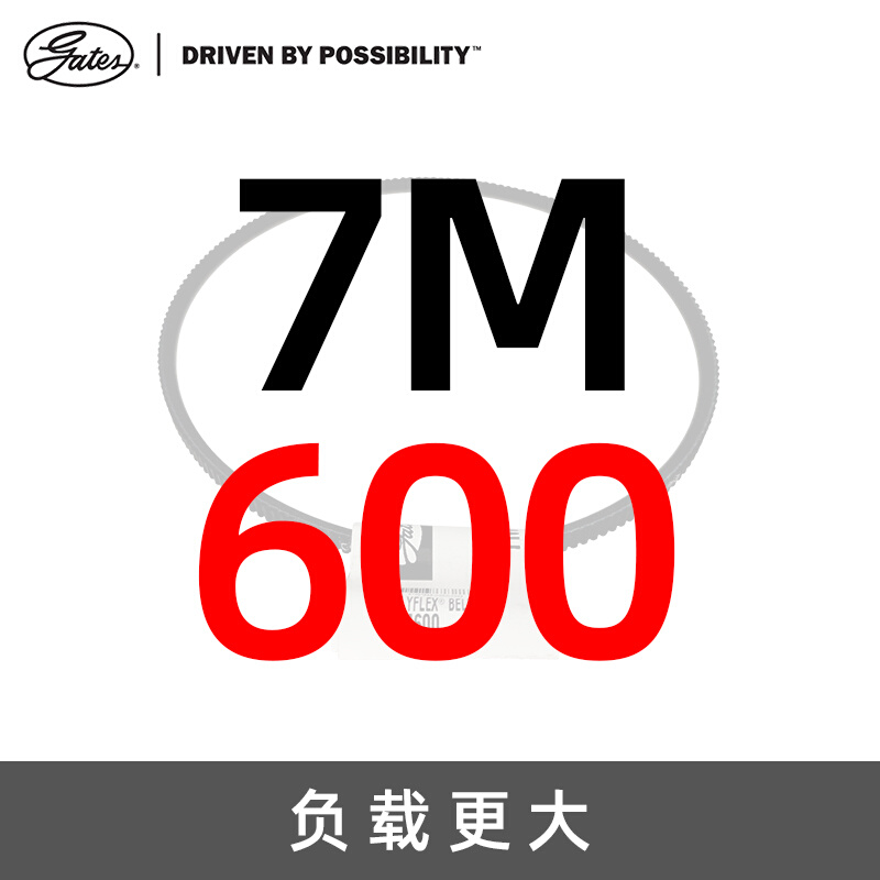 。美国盖茨GATES广角带7M600/615/630/650/670/690/710/730/750/7