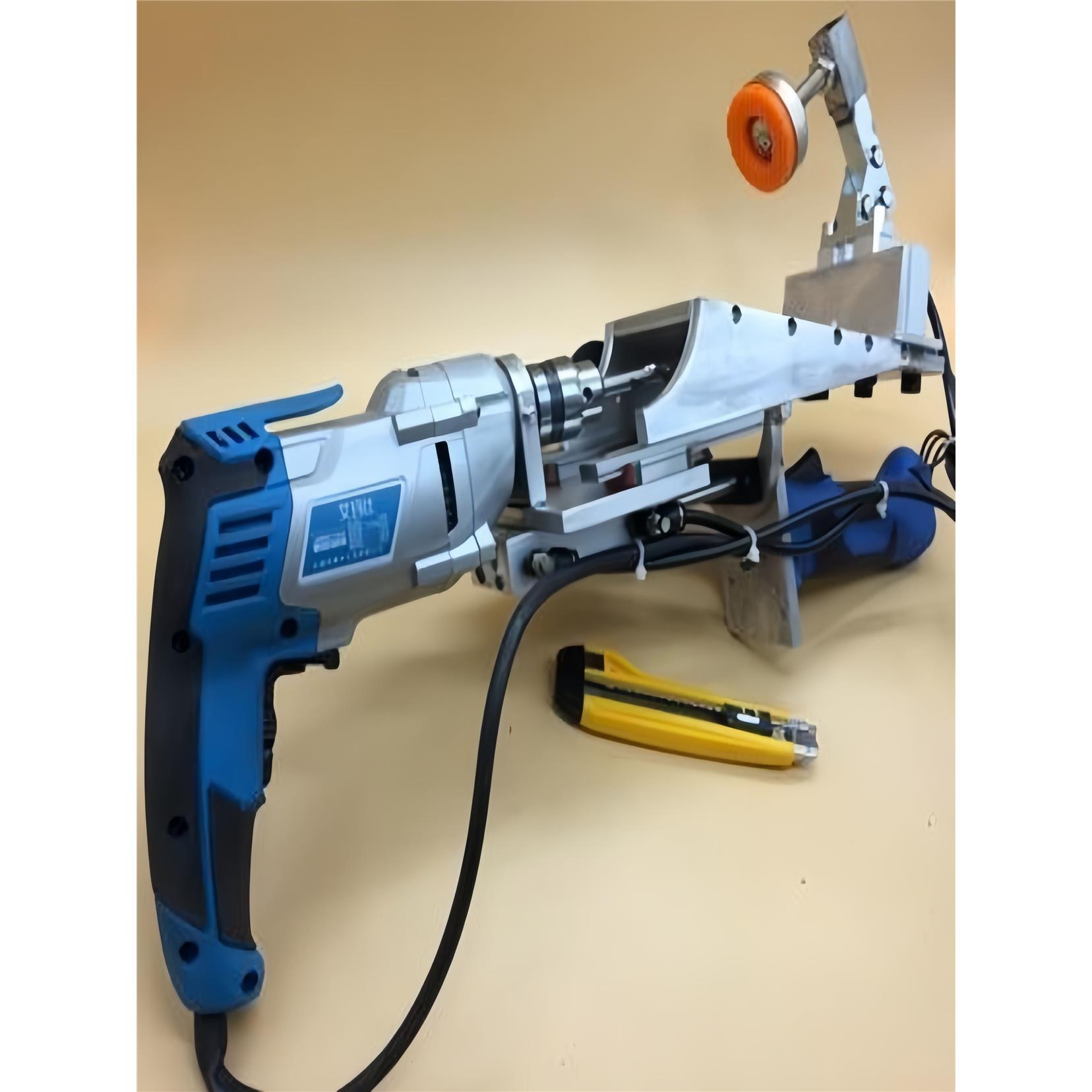 新款气动木工斜孔定位器打眼器斜眼工具打孔开孔钻头盖子改装套件