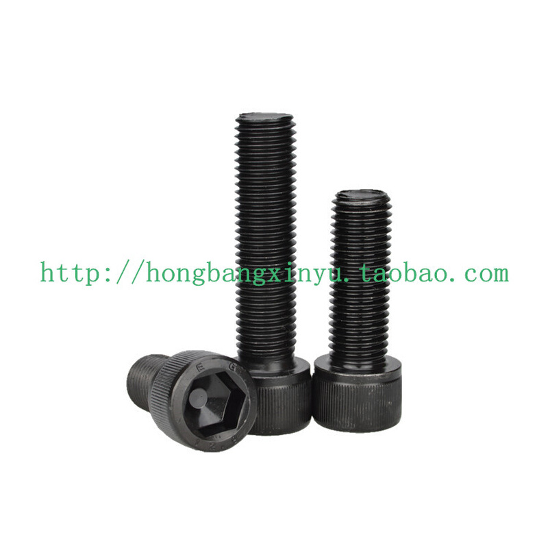 。M3 12.9级全牙内六角螺丝 合金钢高强度杯头DIN912台湾EG鹏驰五