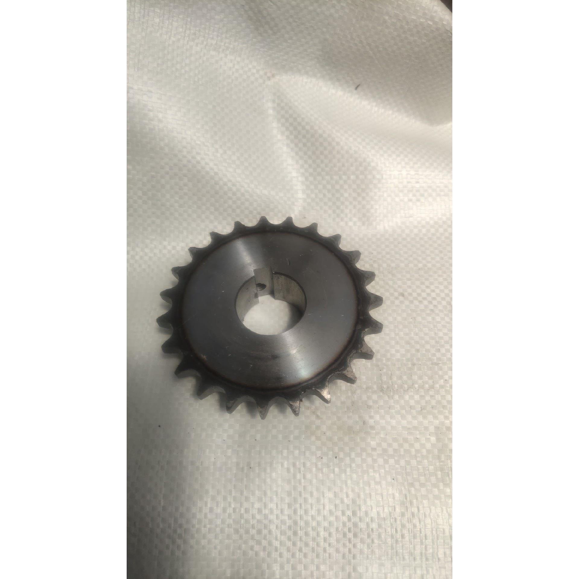 4分单排23齿轴孔30销键8链轮08B－1链条现货机械传动减速机配套