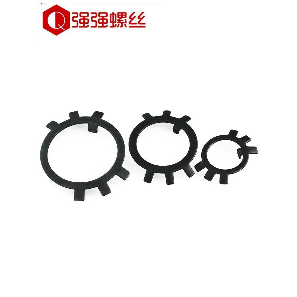 国标GB858止退垫圈六爪垫圈王八挡圈垫片圆螺母用止动垫圈M10-300