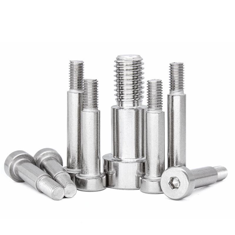 304不锈钢内六角塞打螺丝轴肩凸肩等高限位螺栓M2M3M4M5M6M8M10