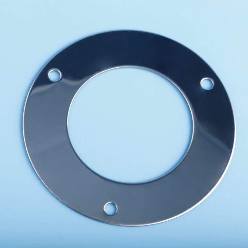 304不锈钢管开孔装饰盖管子盖板装饰圈管环遮丑盖管道装饰片底板