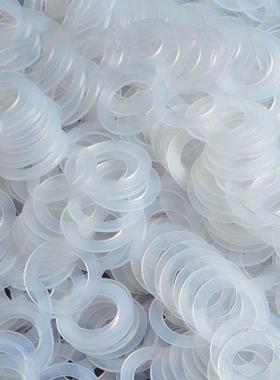 白色尼龙软垫片 塑料平垫橡胶绝缘垫塑胶圈M2M3M4M5M6M8M10M12M16