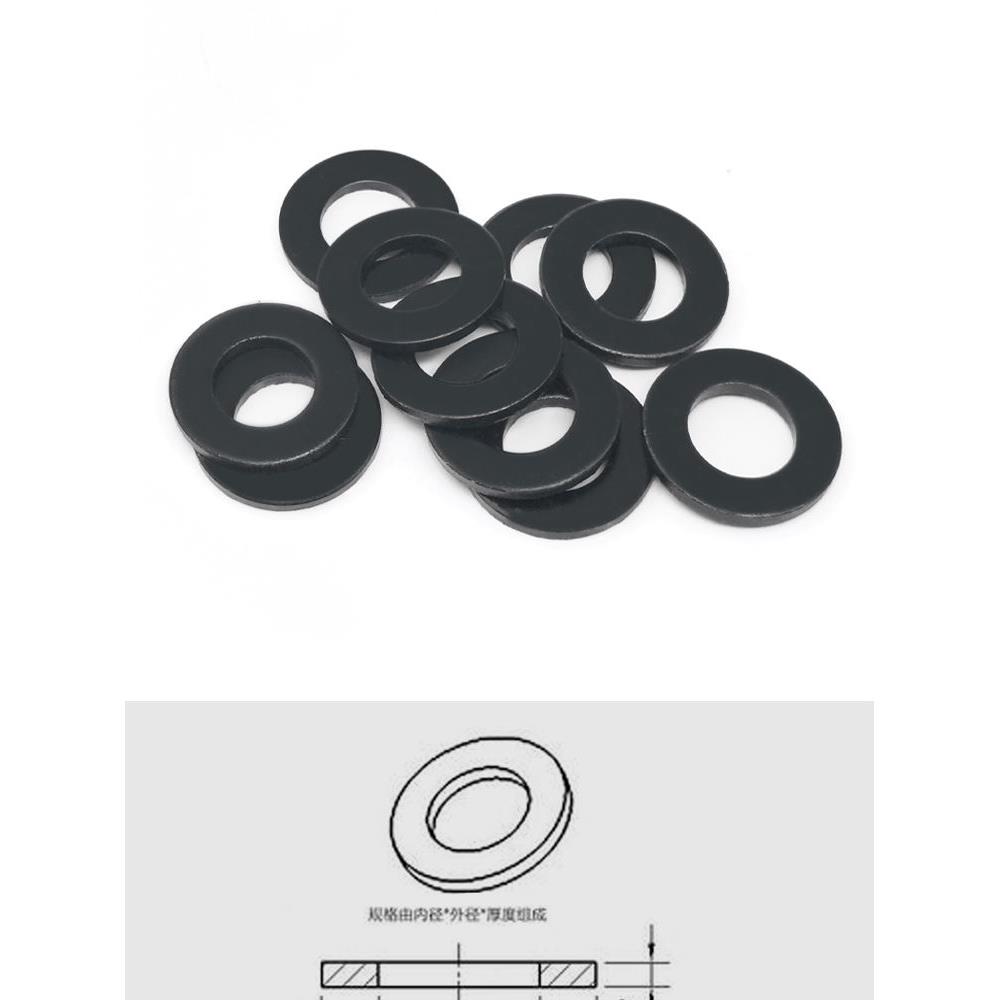 尼龙垫片塑料垫片垫圈加大绝缘塑胶圆型平垫M2M3M4M5M6M8M10M12