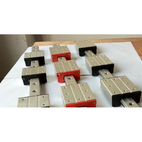 LGD12外置双轴心导轨滑块标准加长块宽度82MM长度100MM 140MM现货