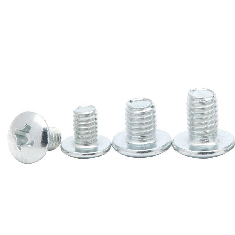 镀锌十字大扁头机螺丝伞头型机钉大扁头螺钉蘑菇头机钉M3M4M5M6M8