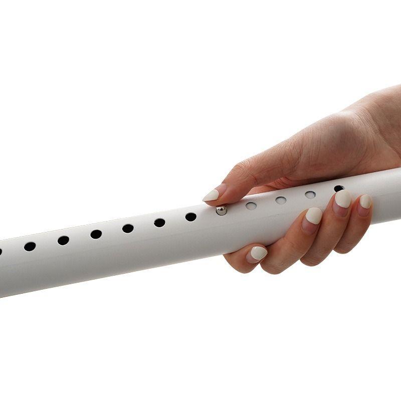 免打孔加厚伸缩杆窗帘杆免钉安装晾衣杆卫生间承重可伸缩内置钢管