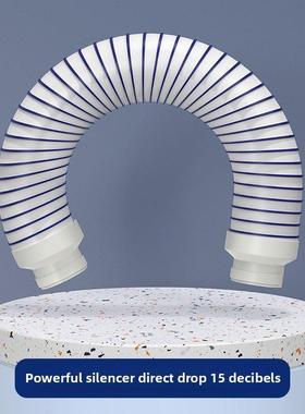 新鲜空气消声器风道Tpv软管中段消声器消声器通用风道风扇消声器