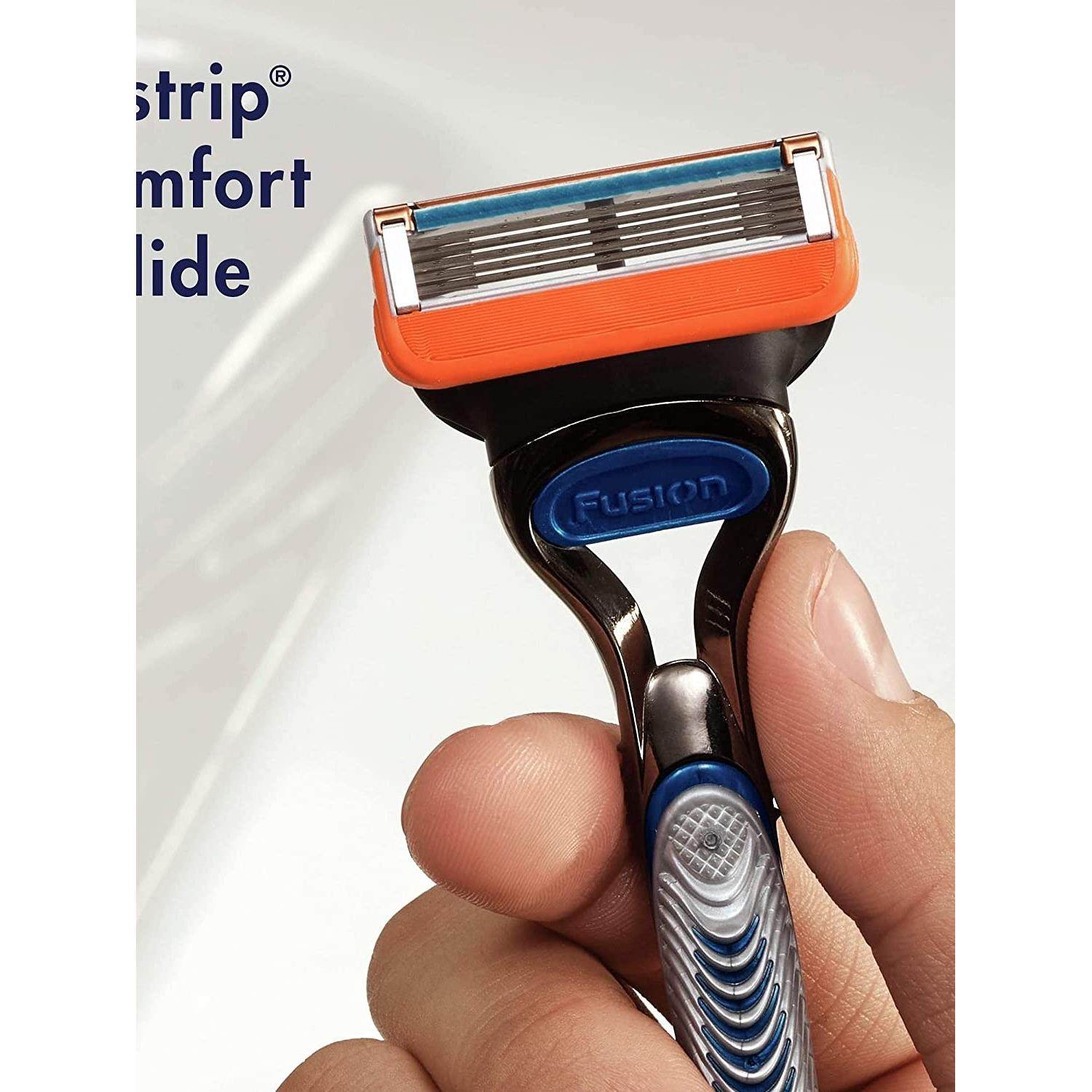 进口吉列锋隐fusion锋速5层刀片手动剃须刀男士非吉利刮胡刀头刀