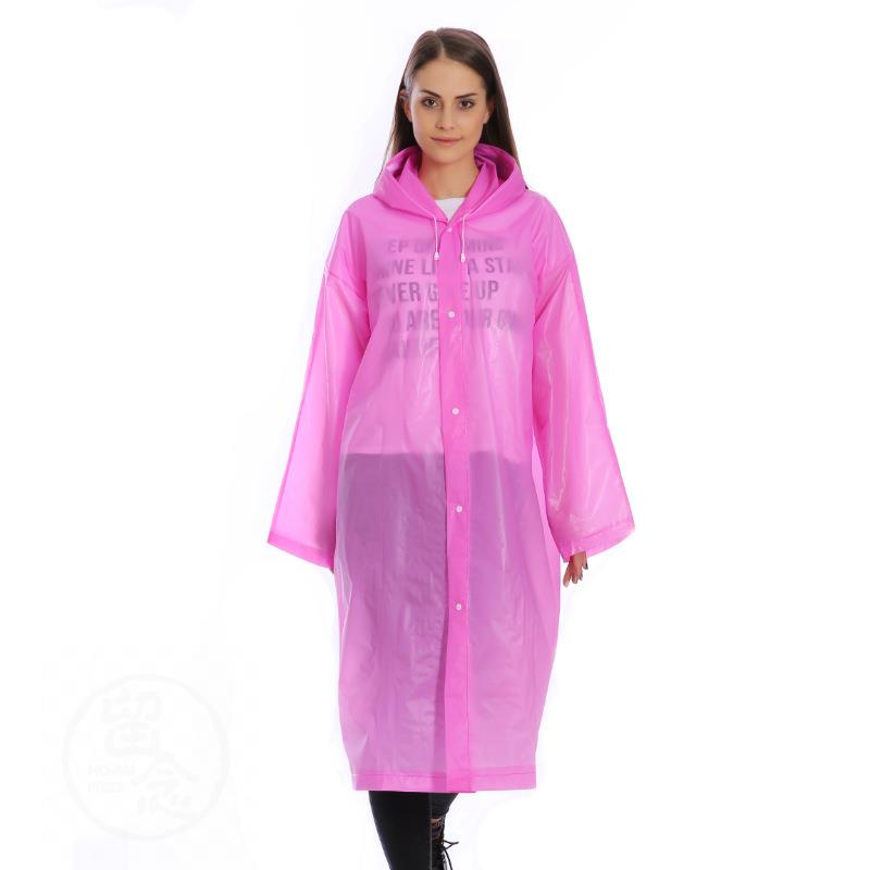 推荐。Non disposable EVA raincoat travel outdoor thickened a 居家日用 雨披/雨衣 原图主图