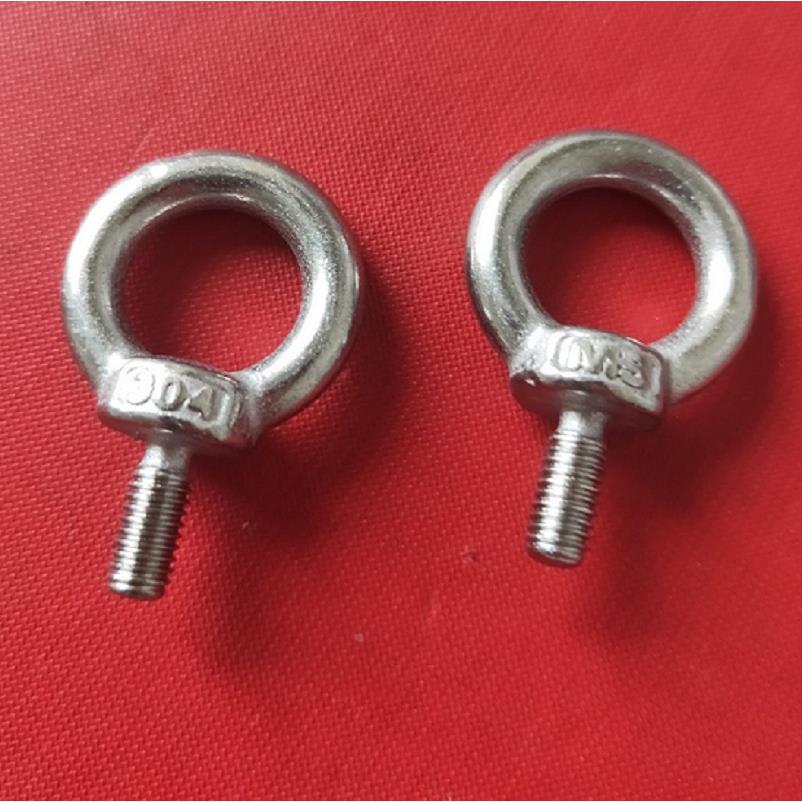 304不锈钢加长吊环螺栓螺丝M5M6M6M8M100*30/35/40/45/50