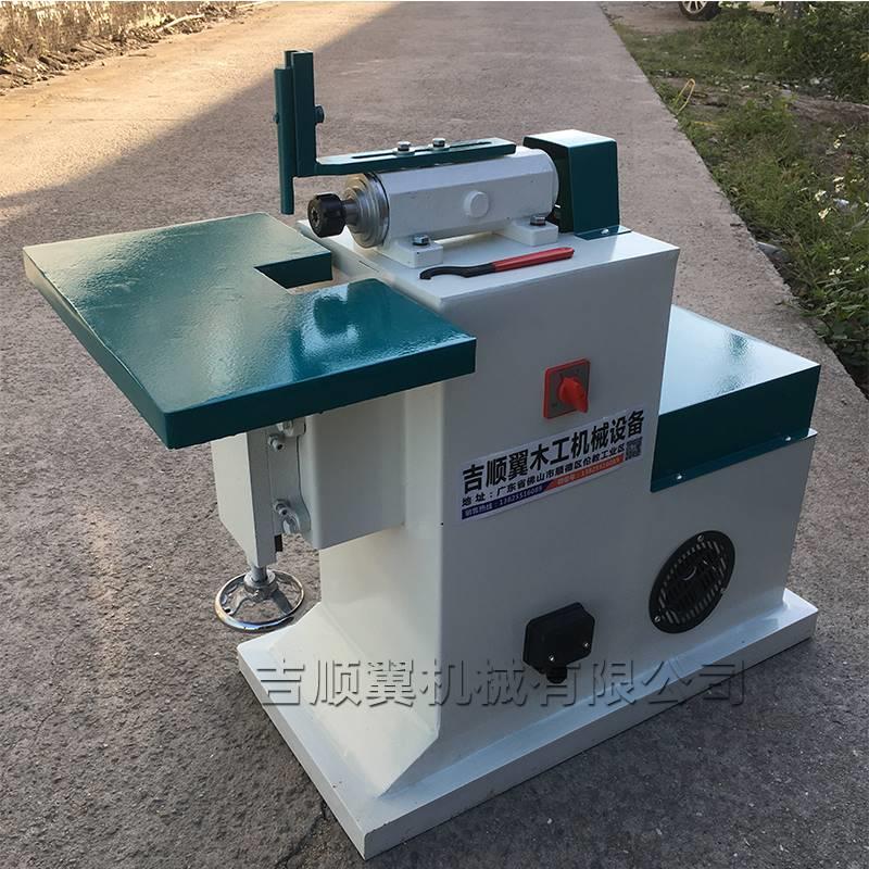 木工机械卧式拉槽修边镂铣机榫槽倒角机手动小台锣开槽机仿型设备