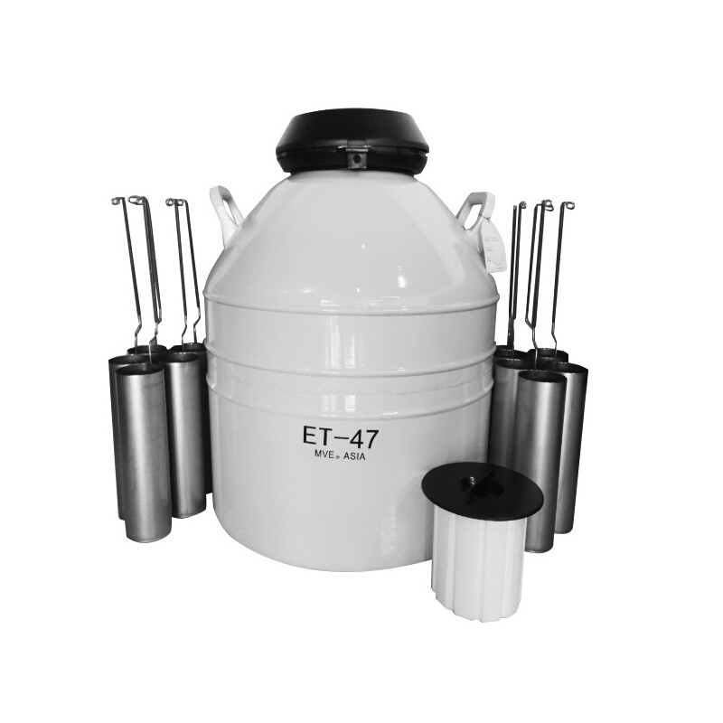 。MVE成都金凤液氮罐ET-47/10畜牧专用液氮生物容器ET-2/11/35/40