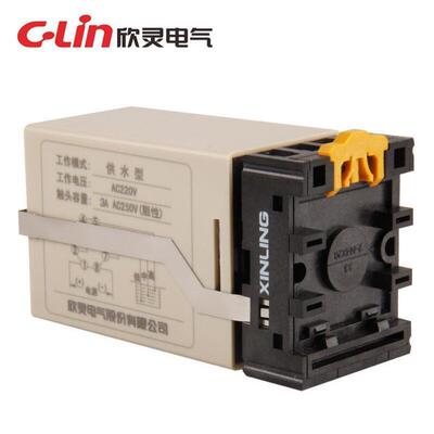 欣灵液位继电器HHY7GJYB-714供水型含座AC220V/AC380V220V