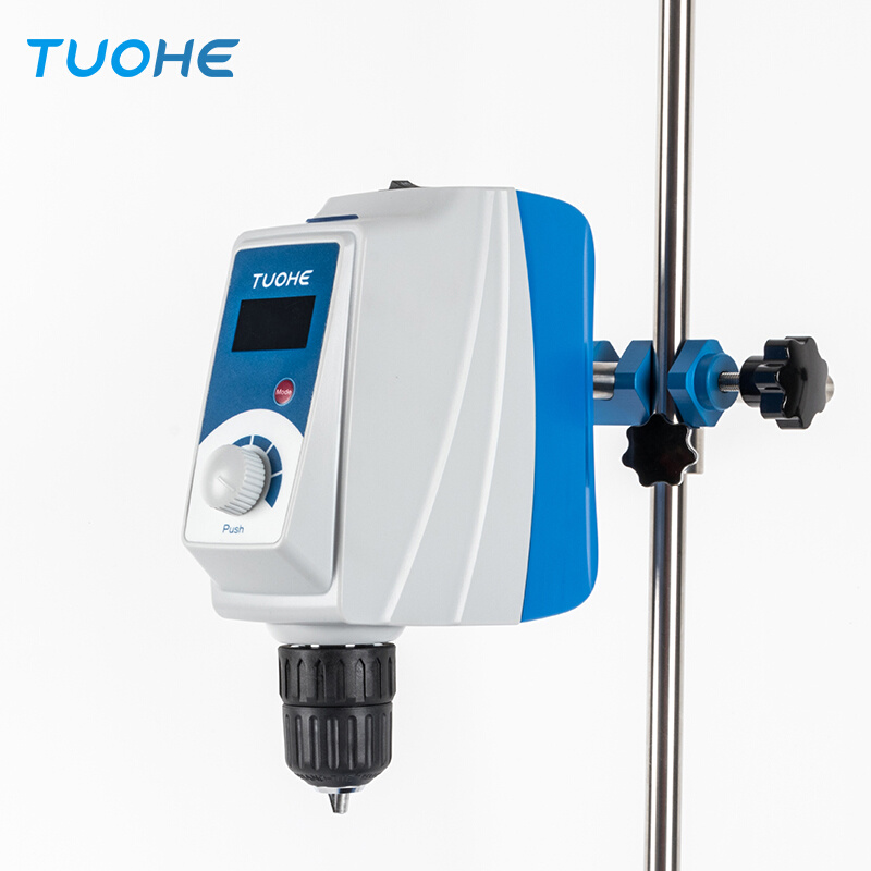 。拓赫顶置式电动搅拌机RW20/RW40/RW60悬臂搅拌器乳液面霜实验室