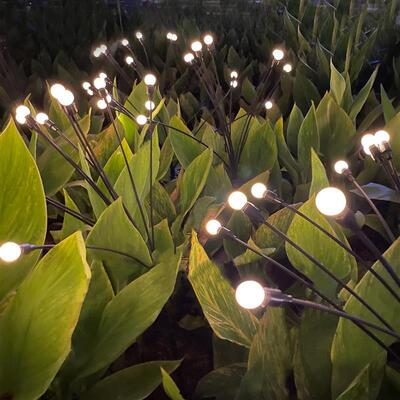 太阳能萤火虫灯led风动草坪地插灯公园亮化庭院景观布置室外防水