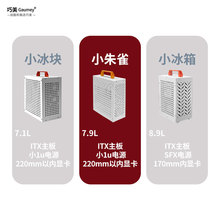 itx机b箱c手提便携机箱小机箱迷你超小17*19主板电脑台式机桌面di