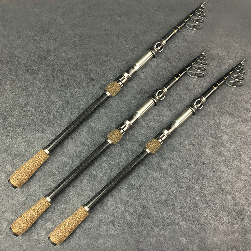 碳素海杆海竿抛竿远投竿路t亚竿超硬调便携短节海竿1.8米MH调甩竿