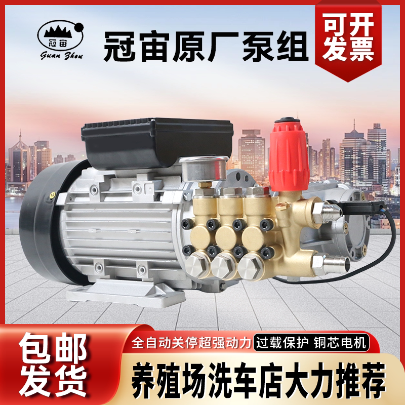 冠宙大乘原厂纯铜电机加泵头泵组