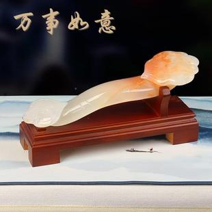 天然阿富工POO9汗玉石意摆件巴如基斯坦玉雕关艺礼品摆饰饰品玄中